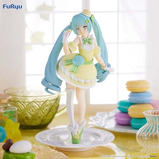 Figurine Hatsune Miku Macaron Citron Ver. Sweet Sweet Series Exceed Creative