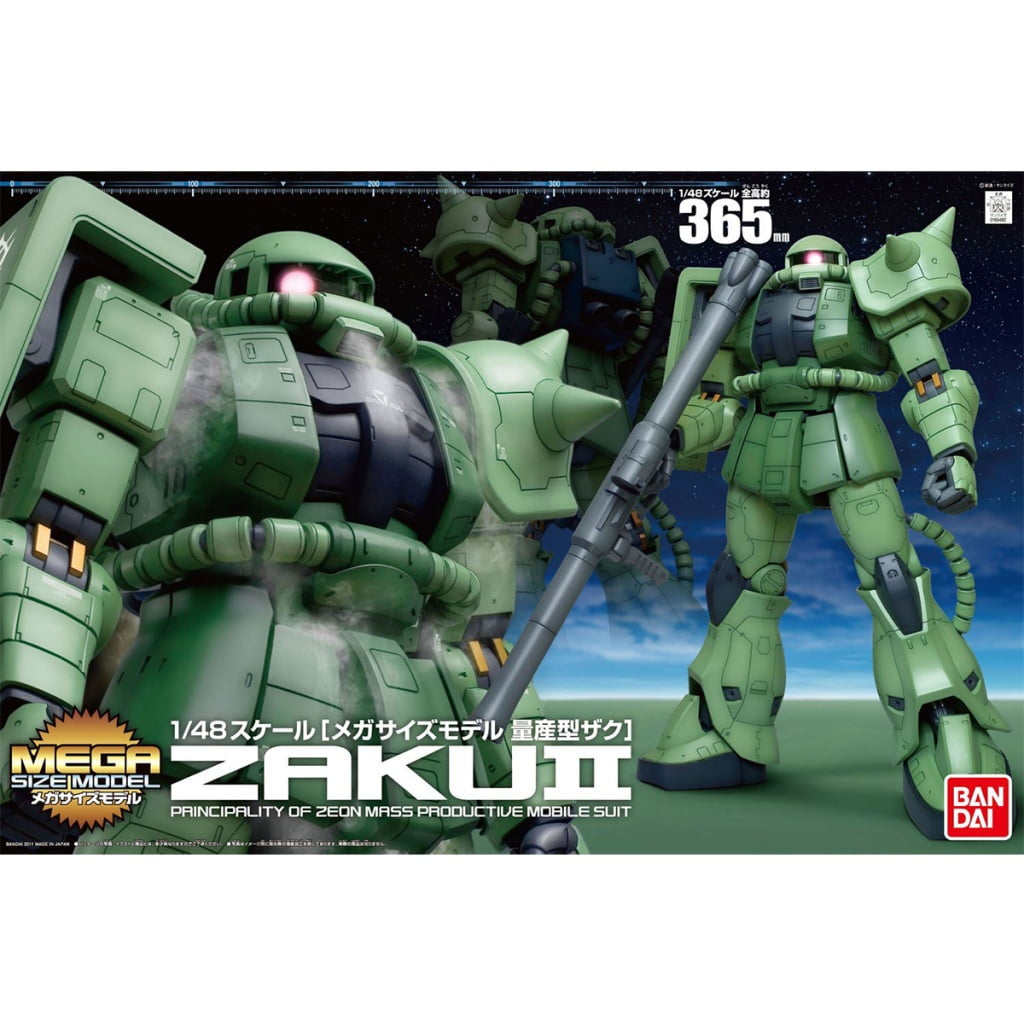 Gundam - Zaku II 1/48 Mega Size Model