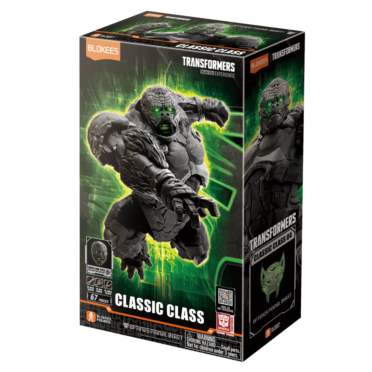 Maquette - Transformers Classic Class Optimus Primal Beast 04