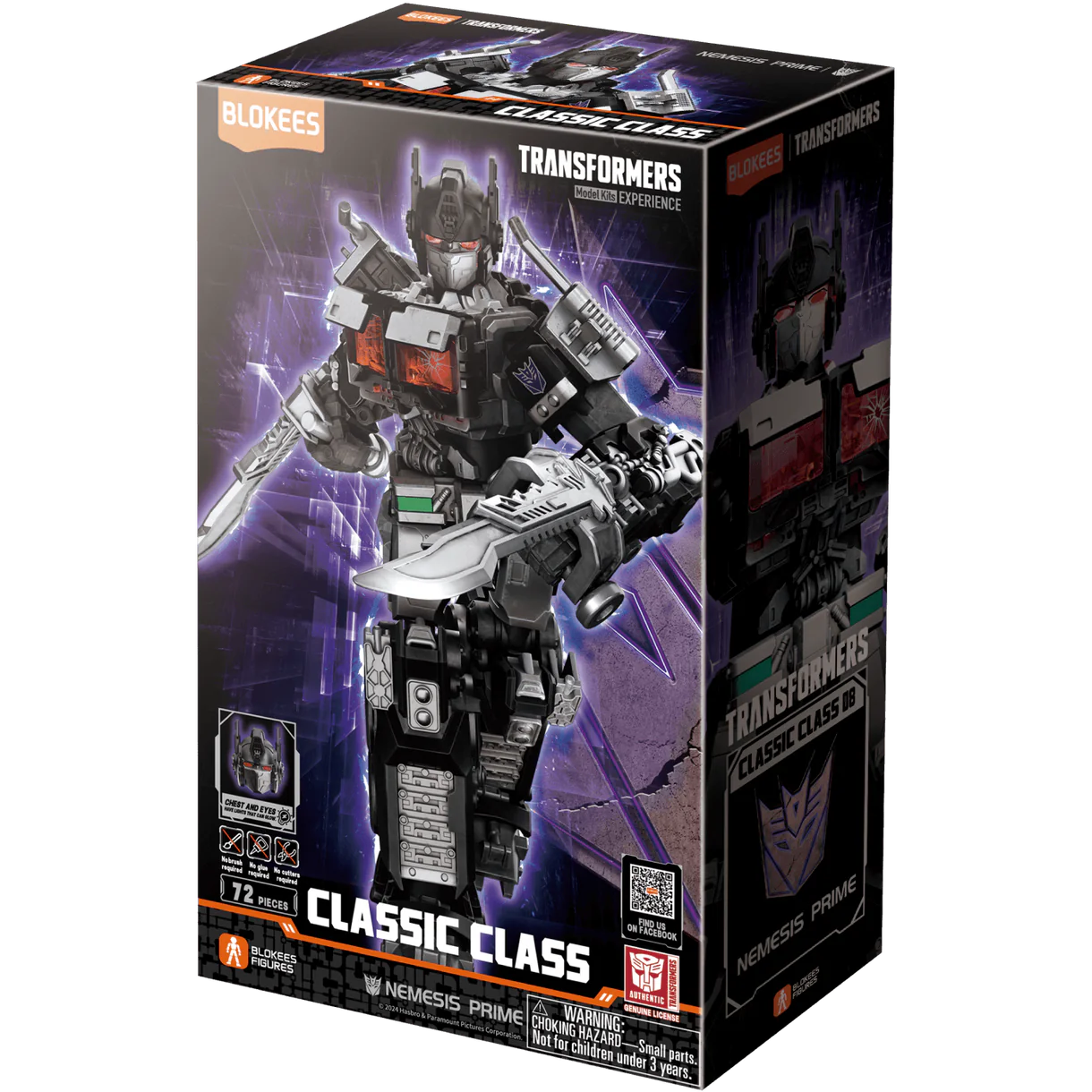 Maquette - Transformers Classic Class Nemesis Prime 08