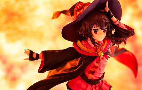 Figurine KonoSuba - Megumin School Uniform Ver. 1/7 Caworks