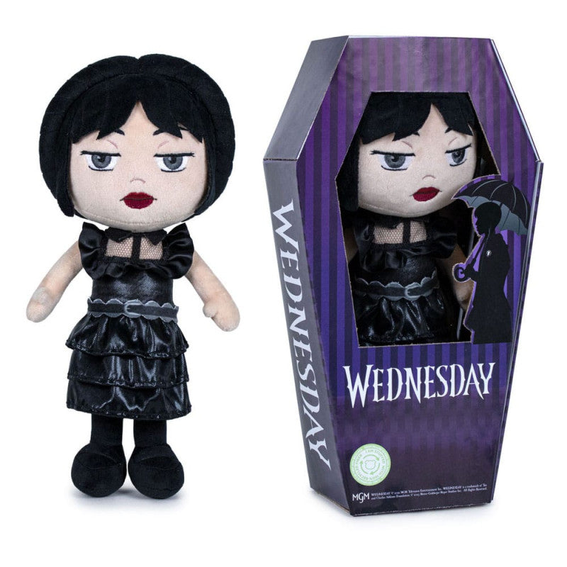 Peluche Wednesday - Mercredi Addams Bal Ver.