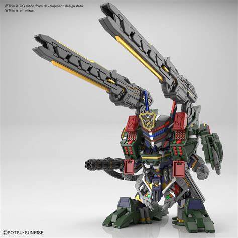 Gundam - SDW Heroes Sergeant Verde Buster Gundam DX Set [SD]